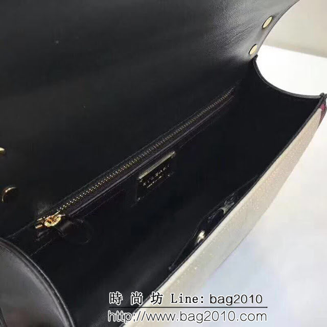 BVLGARI寶格麗 2018專櫃新型蛇頭包 蛇形繡線限定款 Serpenti Forever系列 286628 FYD1174